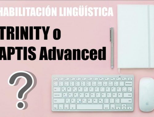 tipo examen salon de idiomas aptis advanced