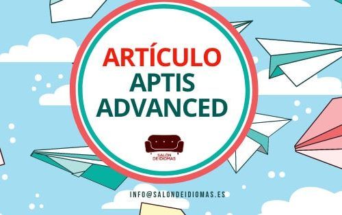 Articulo Aptis Advanced