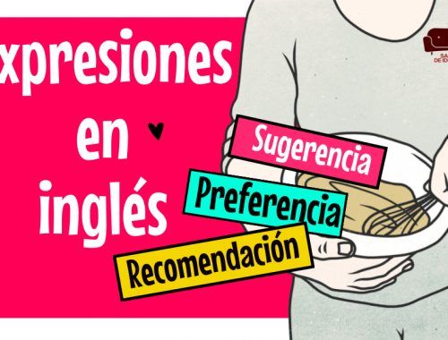 Expresiones en inglés de sugerencia, preferencia y recomendación