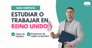 Estudiar y trabajar en Reino Unido portada artículo blog