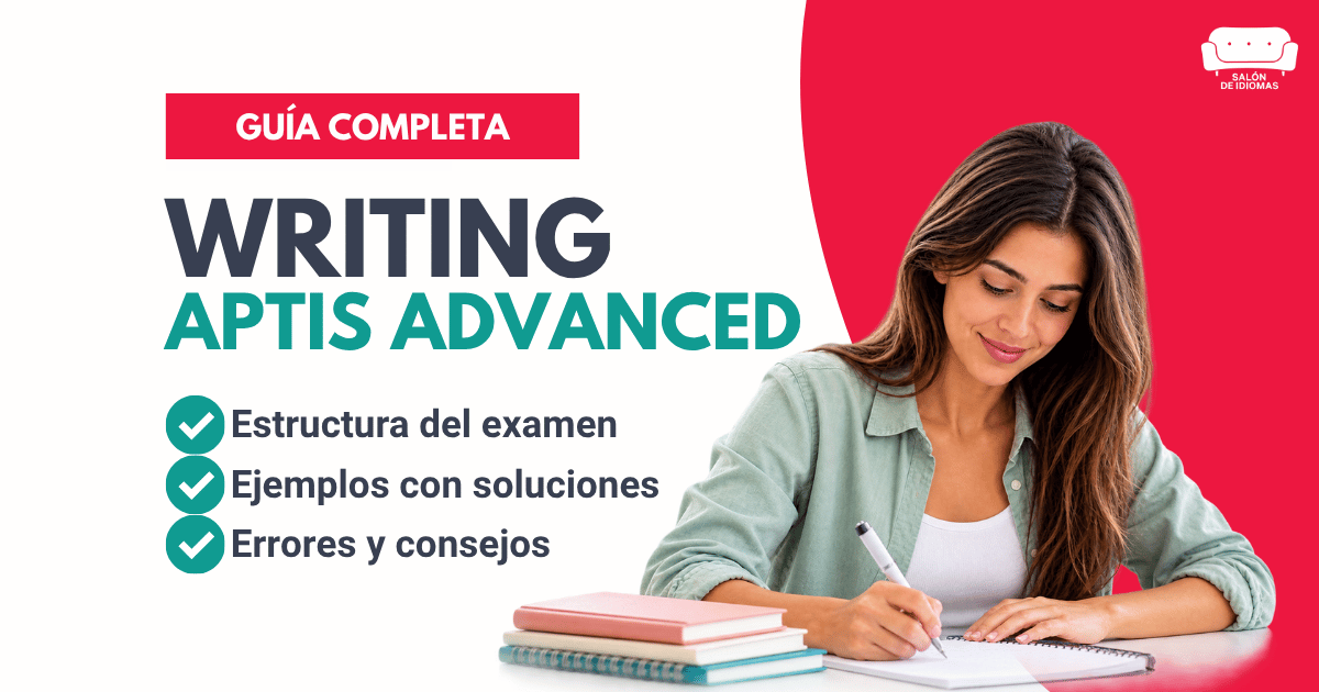 Writing Aptis advanced portada artículo blog